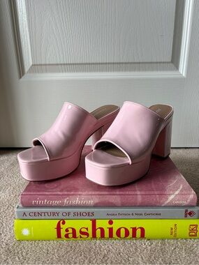 Abound Platform Mule Heels, Baby Pink